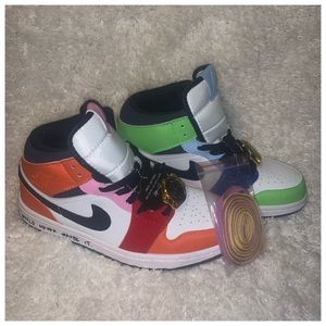 Nike Style Multi Color Sneakers